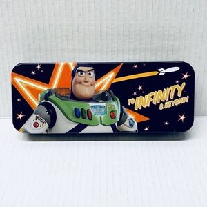 Disney Pixar Toy Story Buzz Lightyear Black multi purpose tin box
